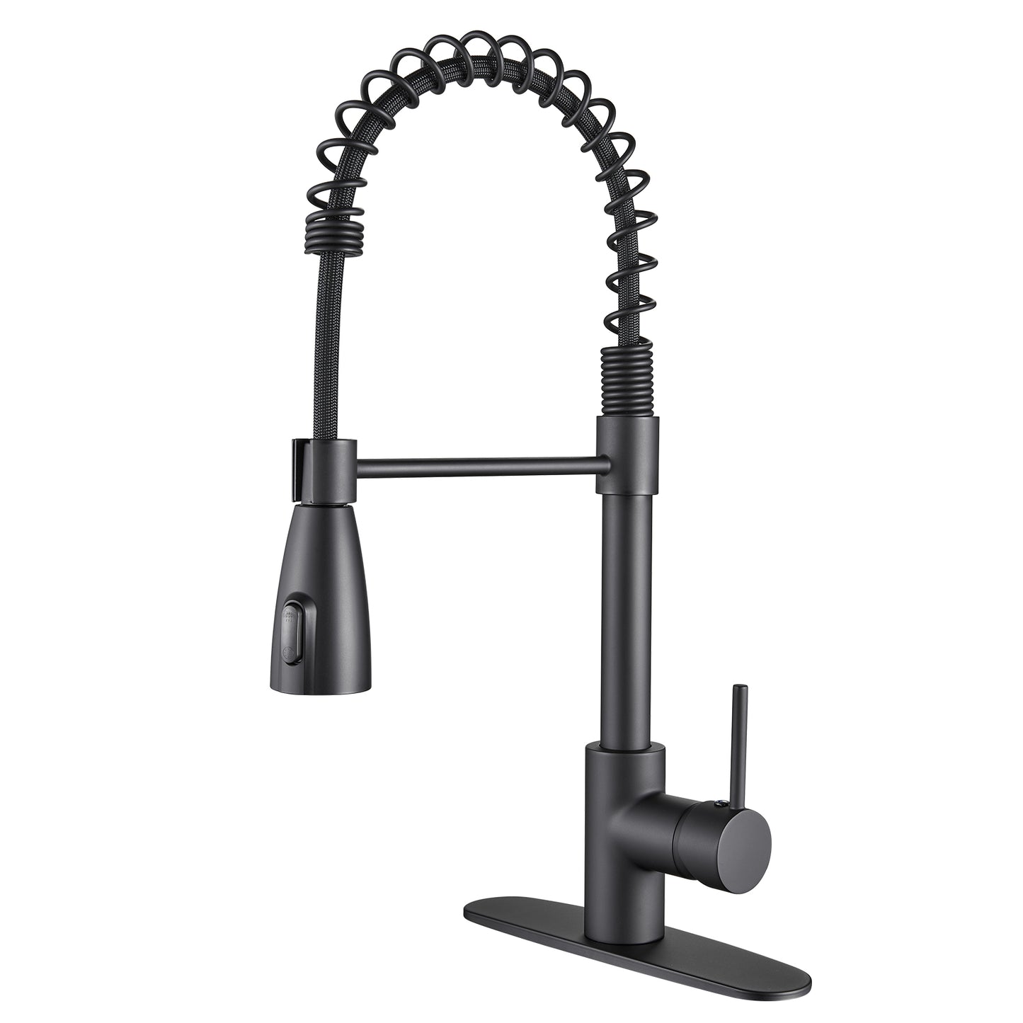 Cobbe Sensor Single Handle Pull Down Spray Kitchen Faucet